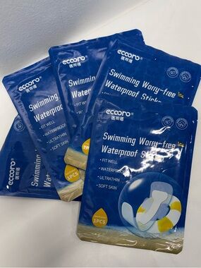 EccoNo Swimming Worry-Free Waterproof Stickers -private area protection pads